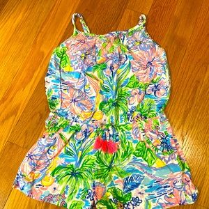 Lilly Pulitzer Size 4/5 Romper.  EUC, no stains.